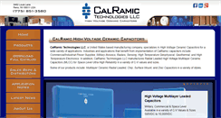 Desktop Screenshot of calramic.com